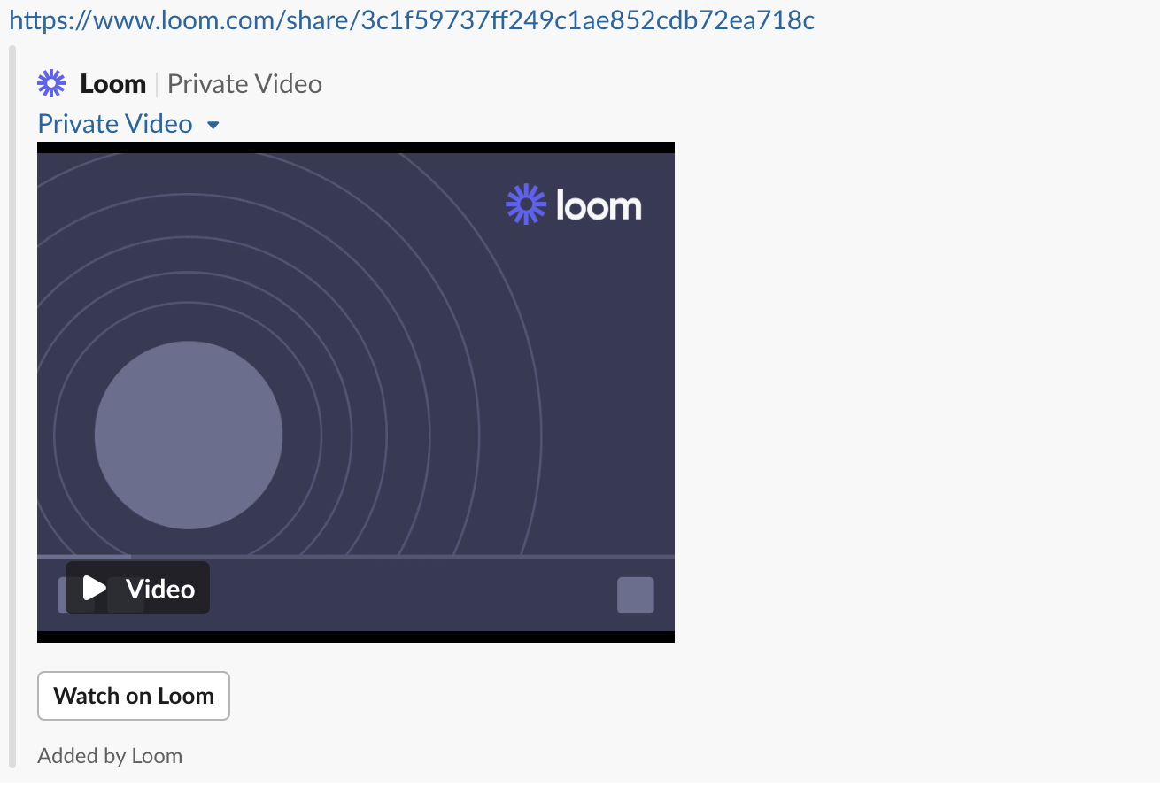 How to remove private video thumbnails from embeds – Loom