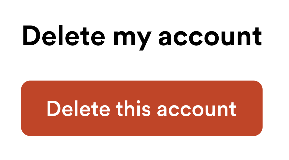 How to delete your account – Loom