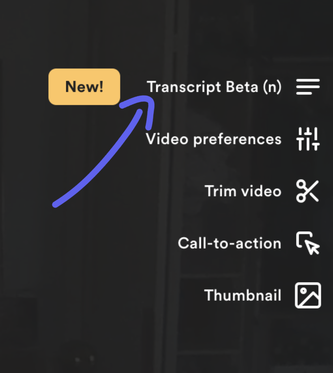 How to read a transcript of your video – Loom